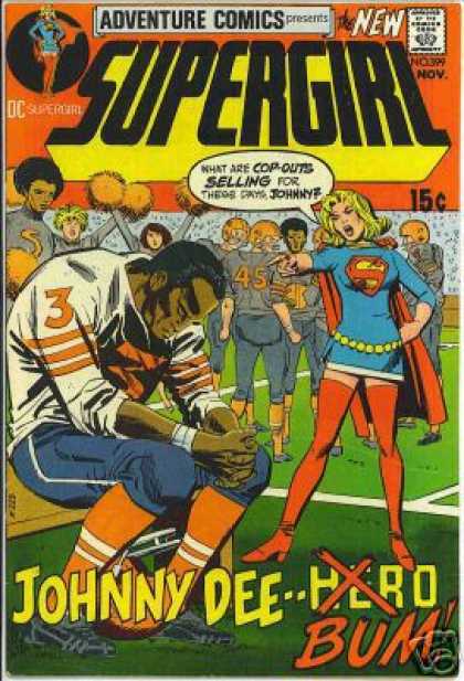 Football - Supergirl - Dick Giordano Adventure Comics 399 - Football - Supergirl - Dick Giordano
