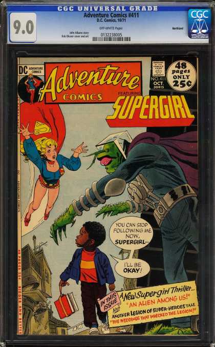 Adventure Comics 411 - Alien - Supergirl