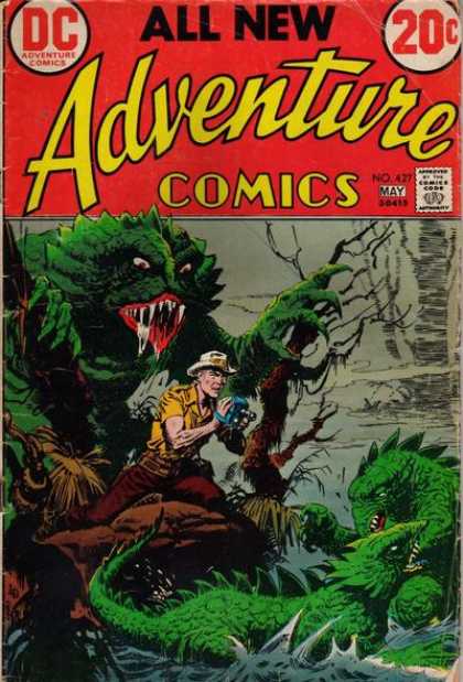 Adventure Comics 427 - Swamp - Camera - Luis Dominguez