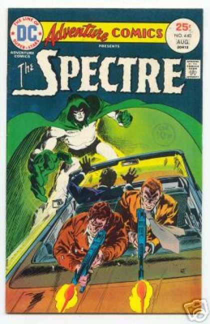 Adventure Comics 440 - Spectre - Guns - Car - Jim Aparo