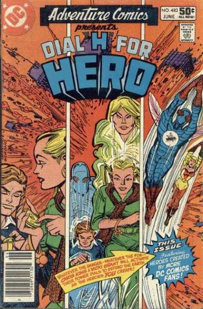 Adventure Comics 482 - Female - Protection - Universal - United - All American - Carmine Infantino, Dick Giordano