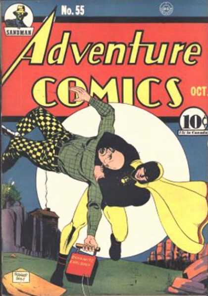 Adventure Comics 55 - Sandman - Moon