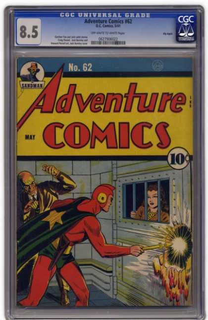 Adventure Comics 62 - Melt - Jail - Prison - Jail Break - Star On Cape