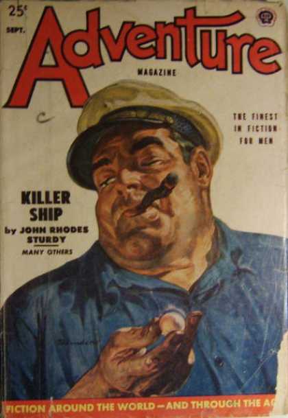 Adventure (Pulp) - 9/1952