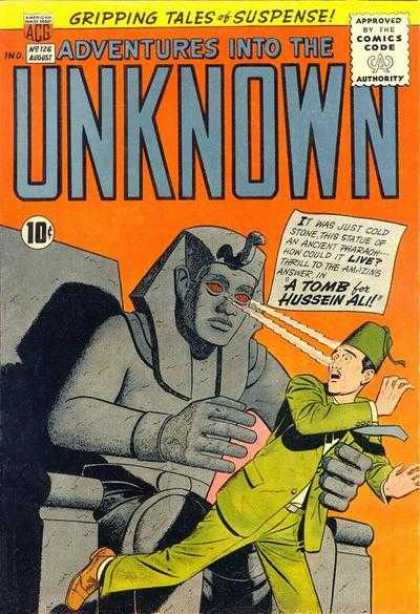 Adventures Into the Unknown 126 - The Curse Of Ramses Strike Again - Ill Show You A Plague - You Shall Now Serve Me - Die But Walk Again - Mummys Have Nothing On Me