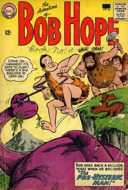 Adventures of Bob Hope 88 - Caveman - Pre-hysteric Man - Bob Goes Back A Million Years - Bob Hope - Dinosaur