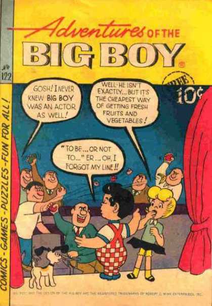 122 - Fun For All - Comics - Games - Puzzles Adventures of the Big Boy 122 - 122 - Fun For All - Comics - Games - Puzzles