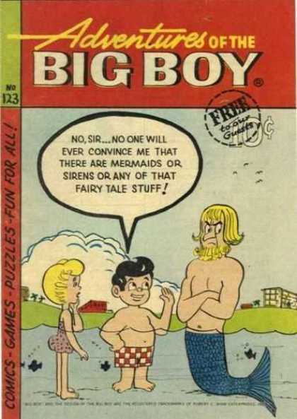 Merman - Swimming - Big Boy - Trunks - Fish Adventures of the Big Boy 123 - Merman - Swimming - Big Boy - Trunks - Fish