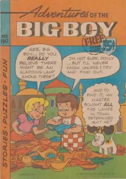Adventures of the Big Boy 190 - Fun - Stories - Cartoon - Retro - No 190