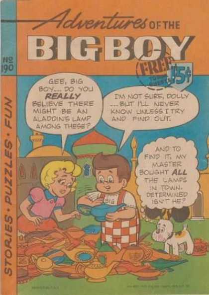 Fun - Stories - Cartoon - Retro - No 190 Adventures of the Big Boy 190 - Fun - Stories - Cartoon - Retro - No 190