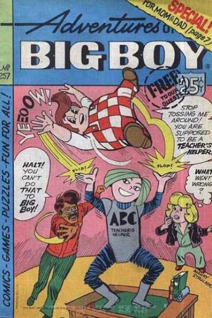 Free To Our Guests - Special - Teachers Helper - Desk - Comics Games Puzzles Adventures of the Big Boy 257 - Free To Our Guests - Special - Teachers Helper - Desk - Comics Games Puzzles