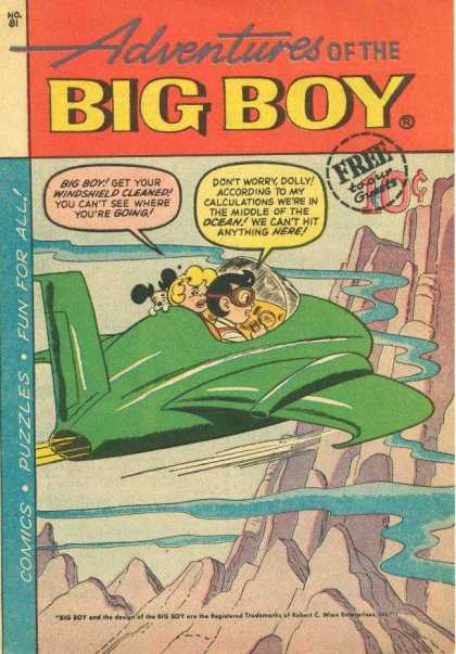 Plane - Mountains - Desert - Dog - Flying Adventures of the Big Boy 81 - Plane - Mountains - Desert - Dog - Flying