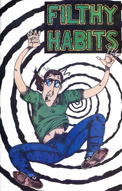 Aeon Focus 3 - Filthy Habits - Man - Spiral - Glasses - Falling