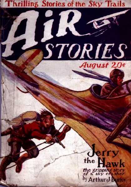 Air Stories - 8/1927