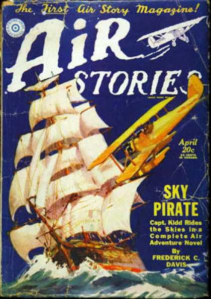 Air Stories - 4/1929