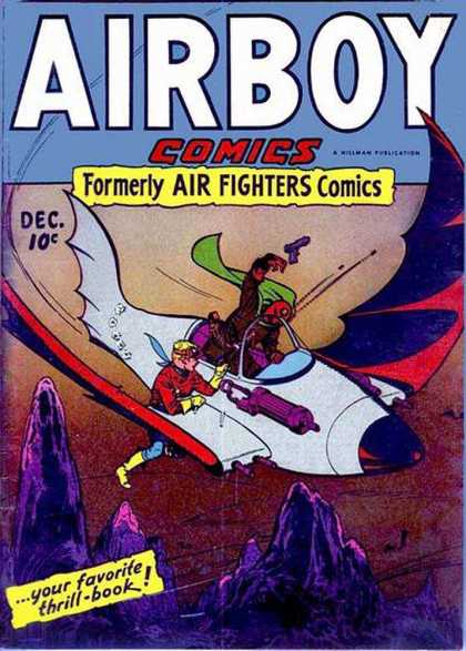 Airboy Comics 1 - Air Fighters - Airplane - Volume 2 - Number 11 - Birdie