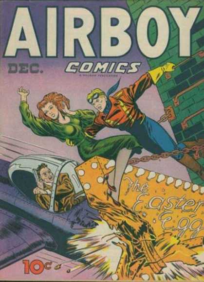 Airboy Comics 12 - The Easter - Gun - Ship - Chain - Fire