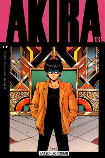 Akira 13 - Glasses - Man - Coat - Street - Katsuhiro Otomo - Katsuhiro Otomo