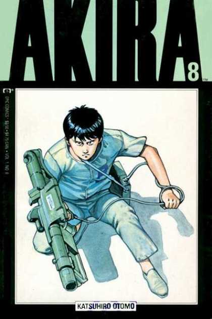 Akira 8 - Katsuhiro Otomo - Gun - Boy - Jump Suit - Bag - Katsuhiro Otomo