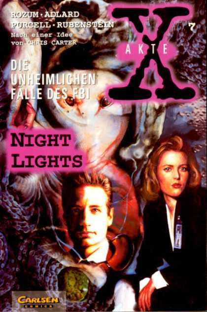 Akte X 7 - Rozum - Adlard - Purcell - Rubenstein - Night Lights