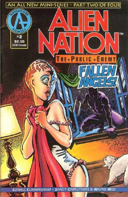 Alien Nation: The Public Enemy 2 - Ad Comics - Adventure Comics - Aliens - Ufo - Fallen Angels
