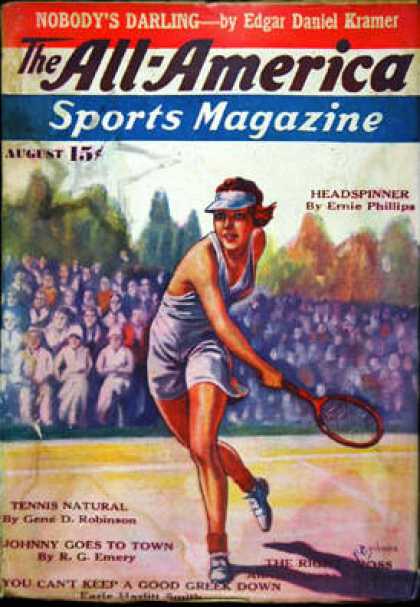 All-America Sports Magazine - 8/1935