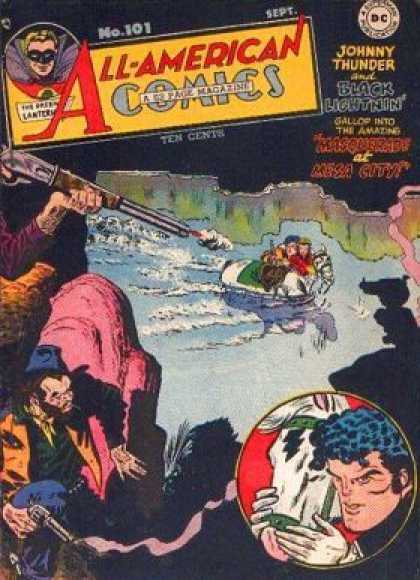 All-American Comics 101 - Johnny Thunder - Dc - Black Lightnin - Gun - People - Alex Toth