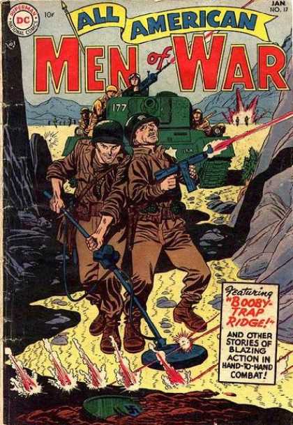 All-American Comics - All American Men of War - Men Of War - Military - Army - Dc - January