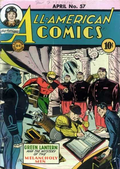 All-American Comics 57 - 10 Cents - April - Superhero - Green Lantern - Golf Clubs