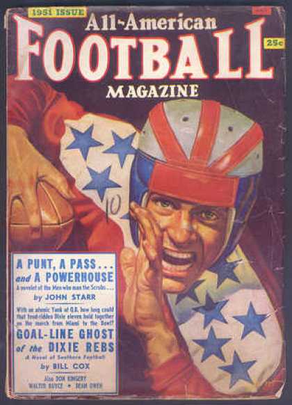All-American Football Magazine - Fall 1951