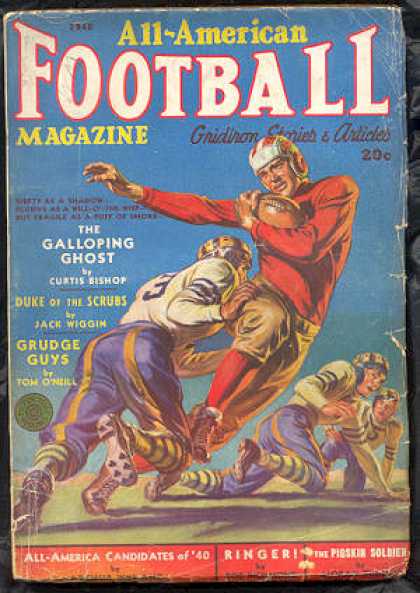 All-American Football Magazine - Fall 1940