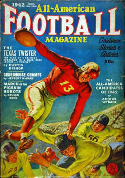 All-American Football Magazine - 12/1942