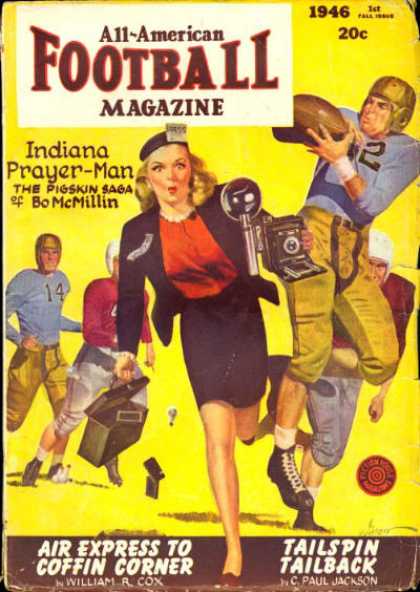 All-American Football Magazine - 1/1946