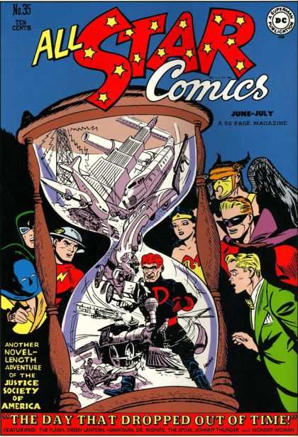 All Star Comics 35 - Dc - June-july - Hourglass - Blonde - Wonder Womna