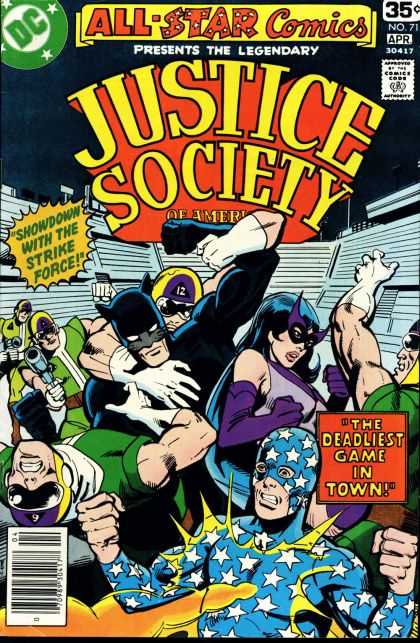 All Star Comics 71 - Arena Vengence - Superdome Justice - Last Fight - Hero Wranglers - Low Down Shame - Joe Staton, Klaus Janson