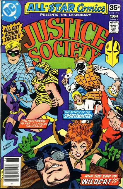 All Star Comics 73 - Action - Issue - Dr Fate - Huntress - Wildcat - Joe Staton