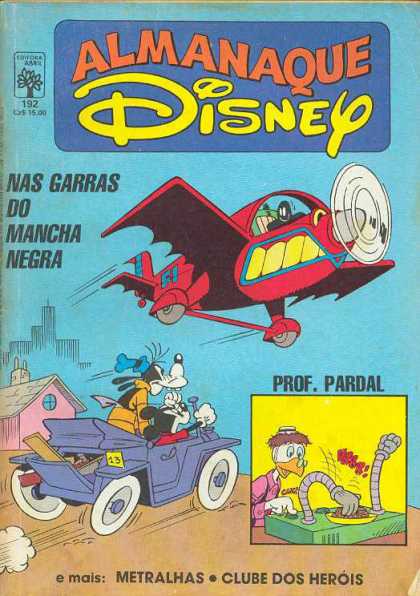 Almanaque Disney 192 - Disney Story - Donald Duck - Mickey Mouse - Disney Vs The Villans - Adventures Of Donald Duck