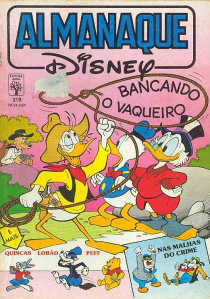 Almanaque Disney 219 - Donald Duck - Scrooge - Lasoo - Gun In The Distance - Distracted