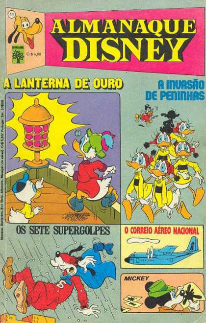 Almanaque Disney 41 - Donald Duck - Mickey - Goofy - Detective - Superhero