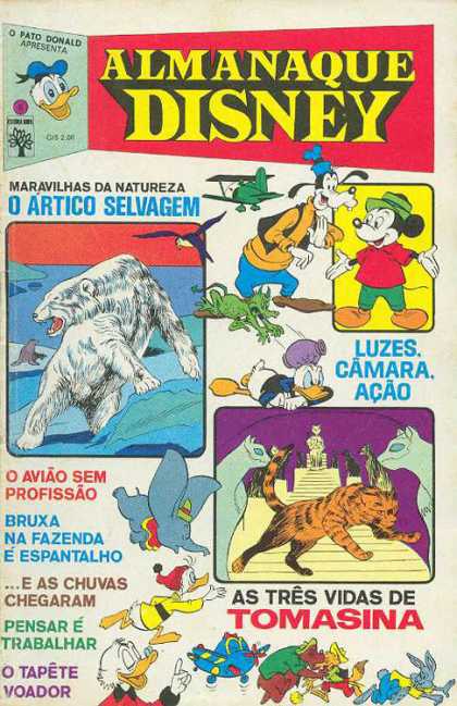 Almanaque Disney 8 - Walt Disney - Mickey Mouse - Goofy - Donald Duck - Dumbo