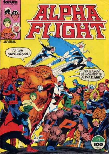 Alpha Flight (Spanish) 1