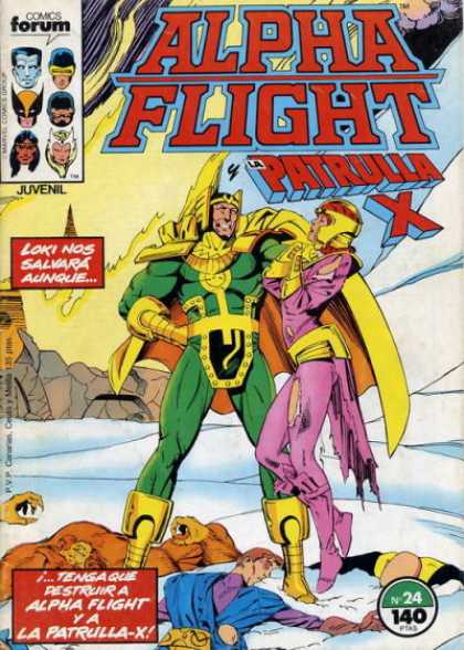 Alpha Flight (Spanish) 24