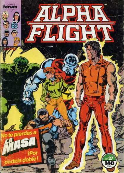 Alpha Flight (Spanish) 27