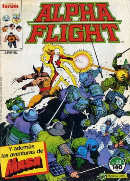 Alpha Flight (Spanish) 33