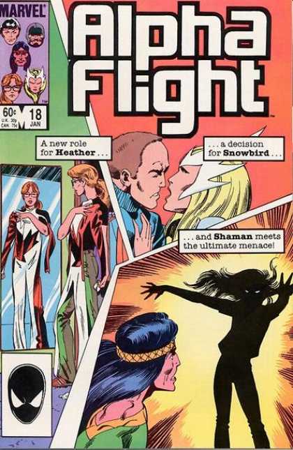 Alpha Flight 18 - Marvel - Heather - Snowbird - Shaman - Woman - John Byrne, Rick Leonardi
