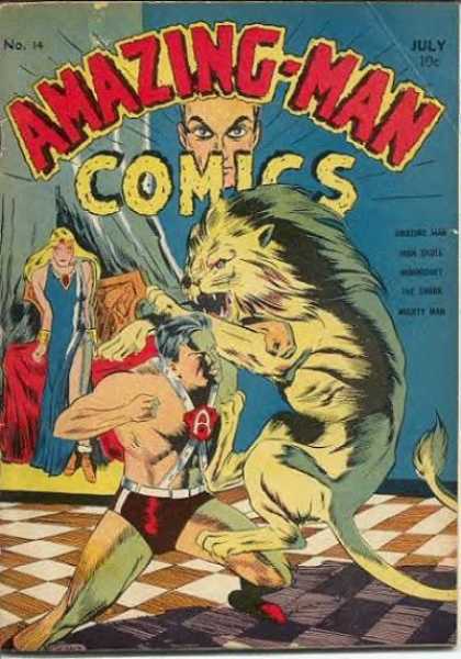 Amazing Man Comics 10