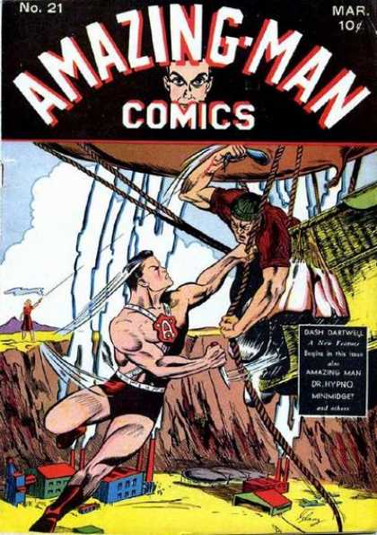 Amazing Man Comics 17