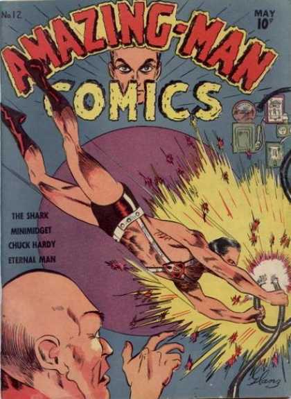 Amazing Man Comics 8