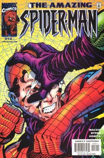 Amazing Spider-Man (1999) 18 - Wat Out - Headless - Coming Next - Man Spider - Sdflk - John Byrne