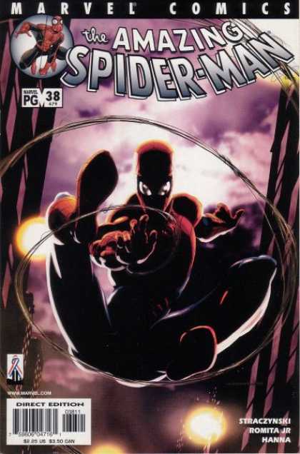 Amazing Spider-Man (1999) 38 - Comics - Super Hero - Clouds - Marvel - Blurry